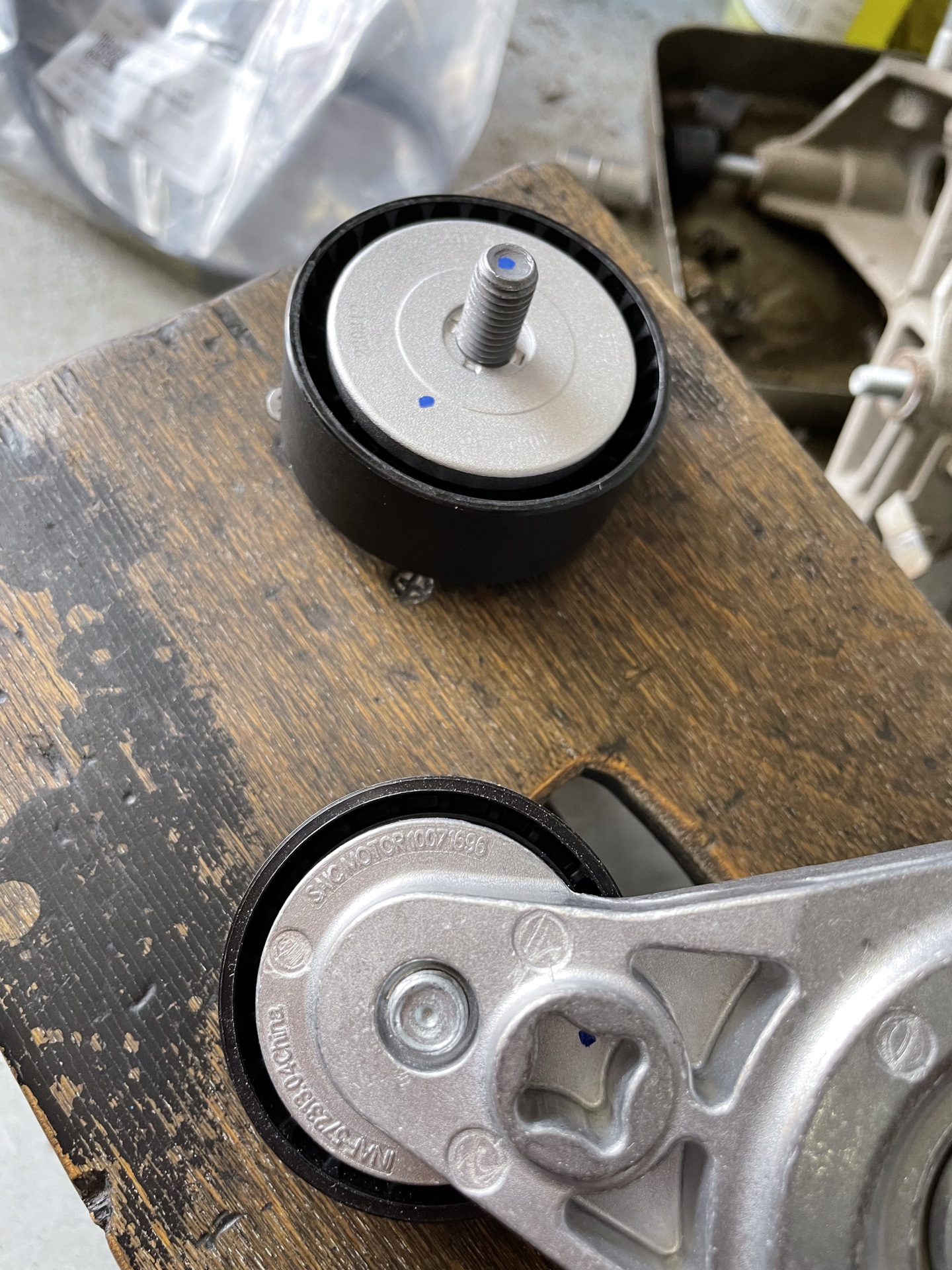 Регулировка зазоров. Замена цепи ГРМ. Ролики и ремень генератора. — MG ...