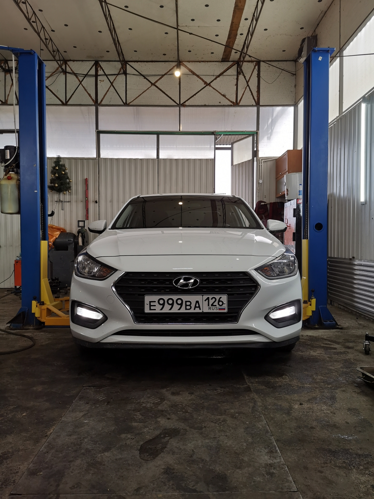 Дхо — Hyundai Solaris (2G), 1,6 л, 2019 года | аксессуары | DRIVE2