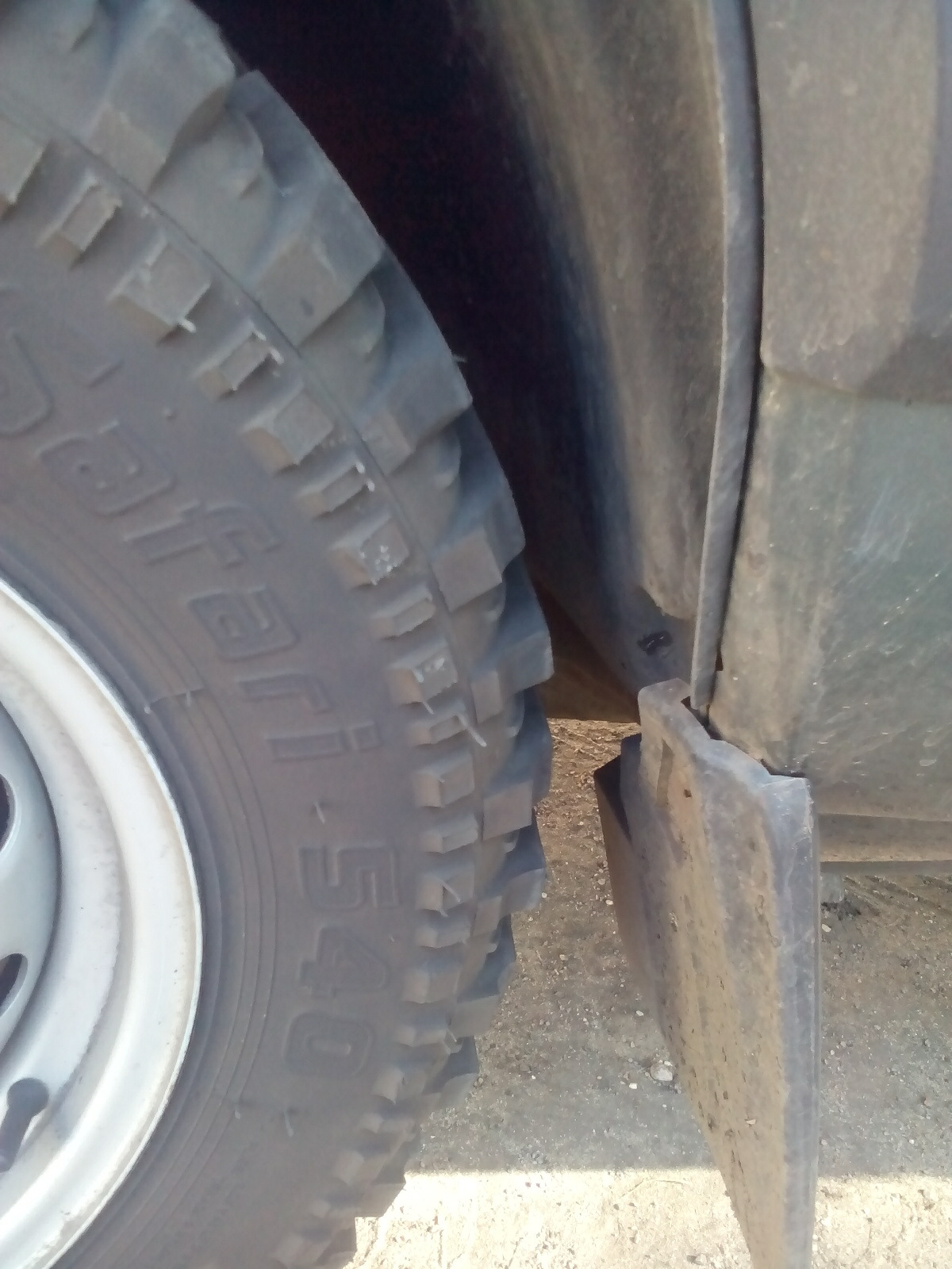 Новая резина Форвард Сафари 540 — Chevrolet Niva (1G), 1,7 л, 2007 года ...