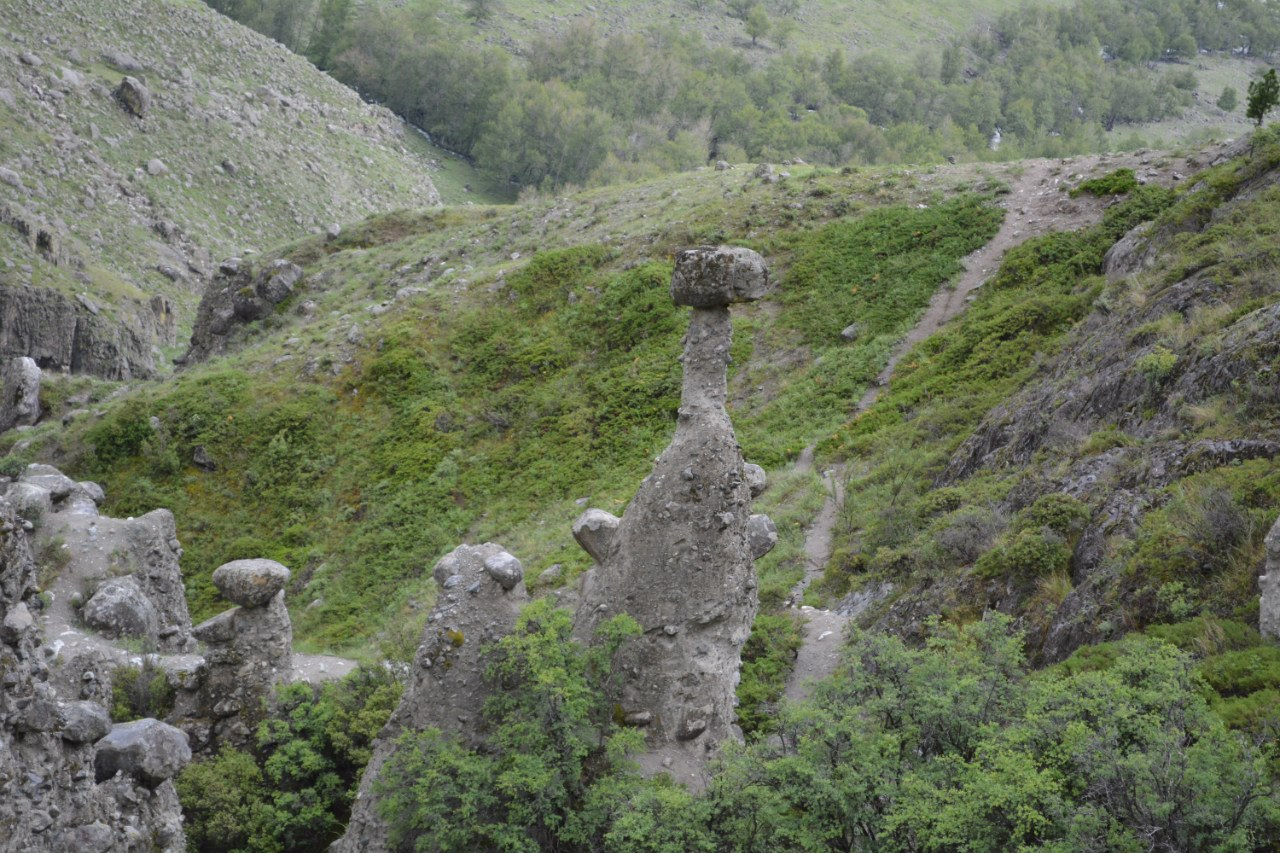 Каменные грибы Долины Сотера