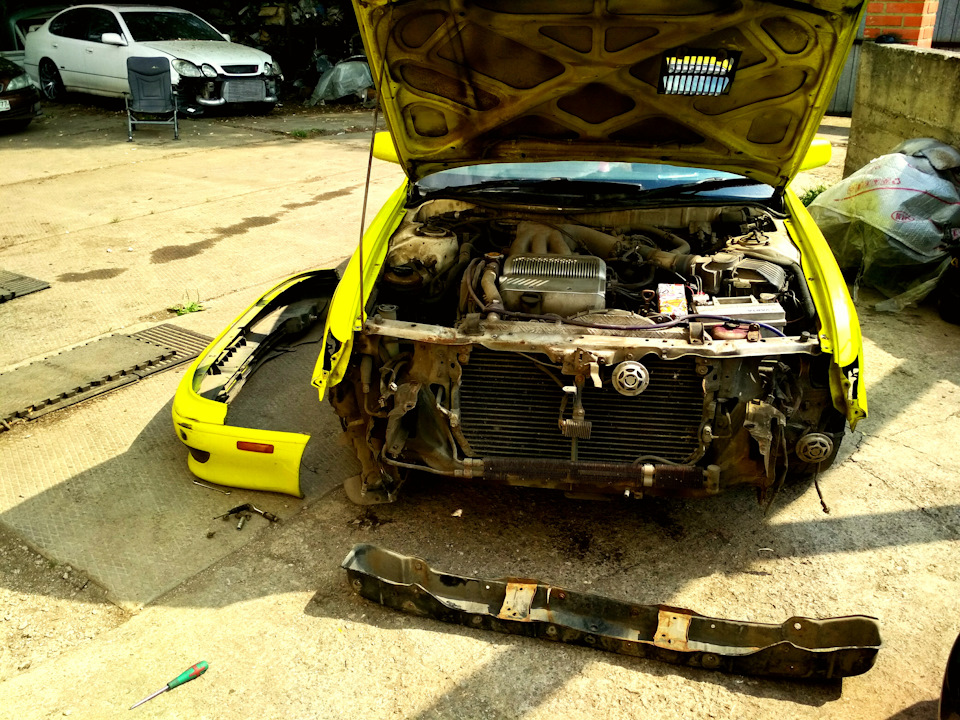 Бампера, губа и прочее — Toyota Camry Prominent (V30), 2,5 л, 1992 года ...