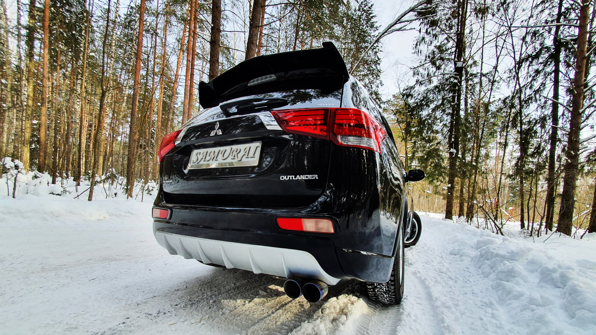 Mitsubishi Outlander (3G) 3.0 бензиновый 2014 | Samurai V6武士 на DRIVE2