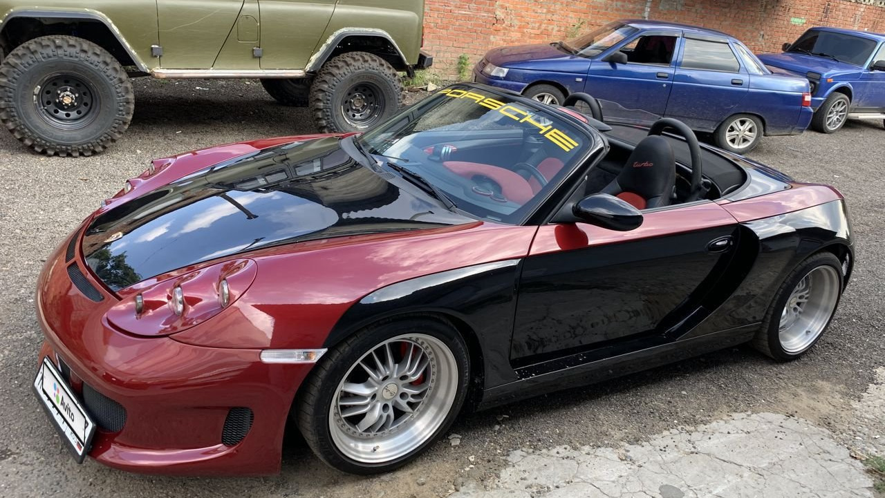 Porsche Boxster (986) 2.5 бензиновый 1997 | Гембалла битурбо GTR на DRIVE2