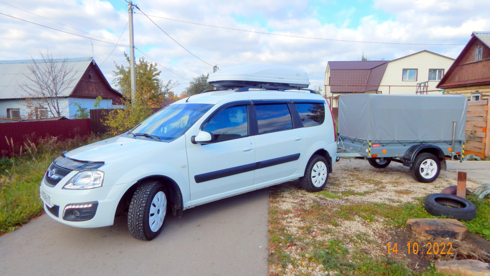 Днюха у Ларгуса 15.10.2014!Переобувка.Новые тапки на лето. — Lada ...