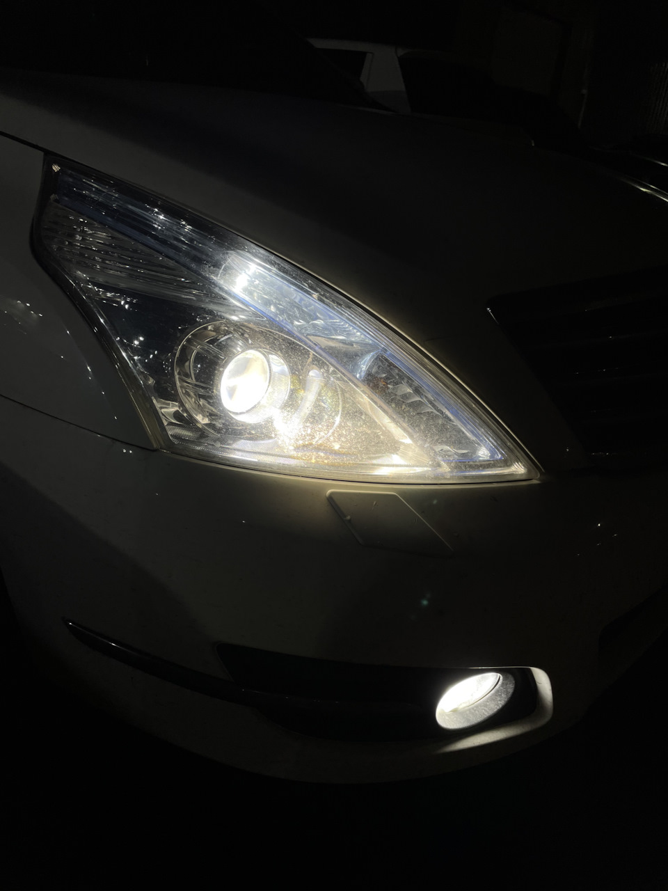 Габариты теперь японские))) — Nissan Teana (J32), 2,5 л, 2013 года ...