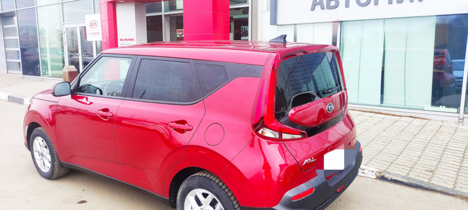 Тонировка у официалов. — KIA Soul (3G), 1,6 л, 2021 года | другое | DRIVE2