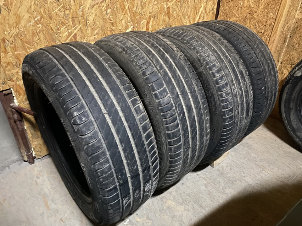 Шины летние Michelin 205/55 R16 на BMW 3 series (E90), BMW 3 series ...