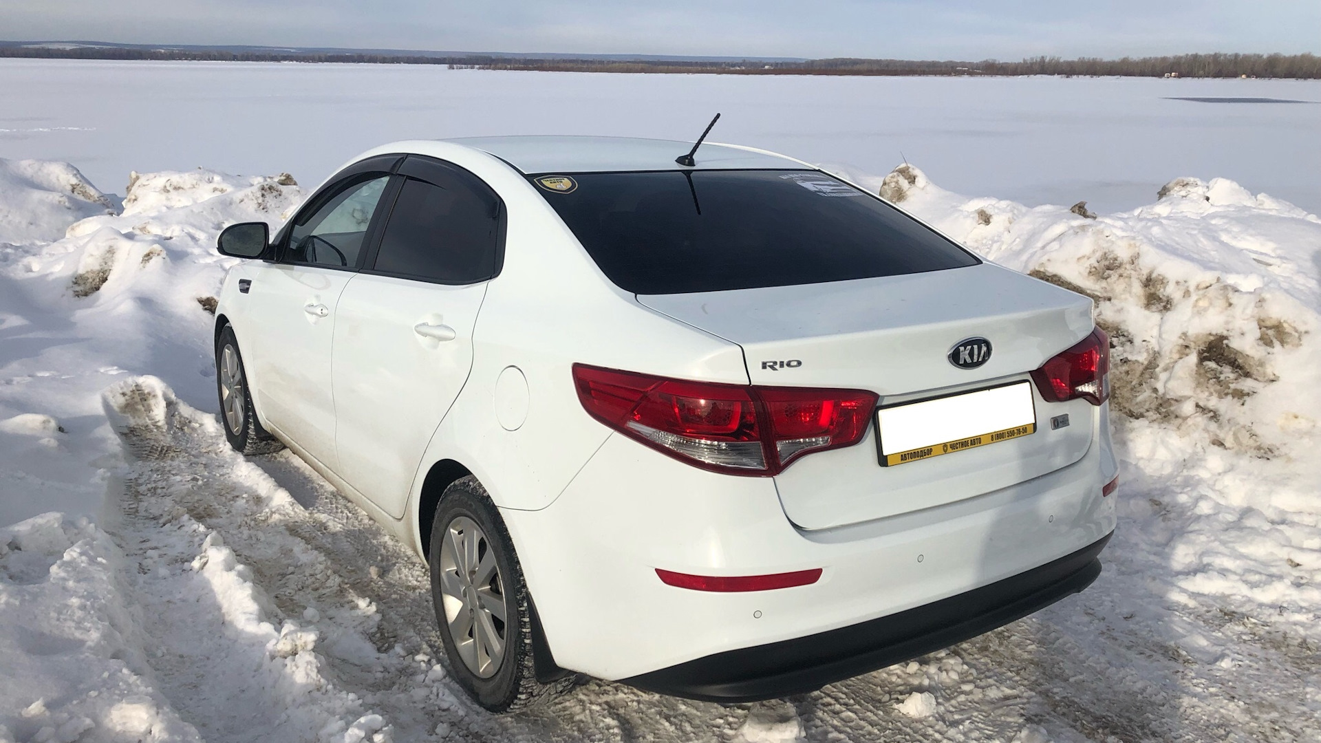 KIA Rio (3G) 1.6 бензиновый 2016 | Корейский Таз на DRIVE2