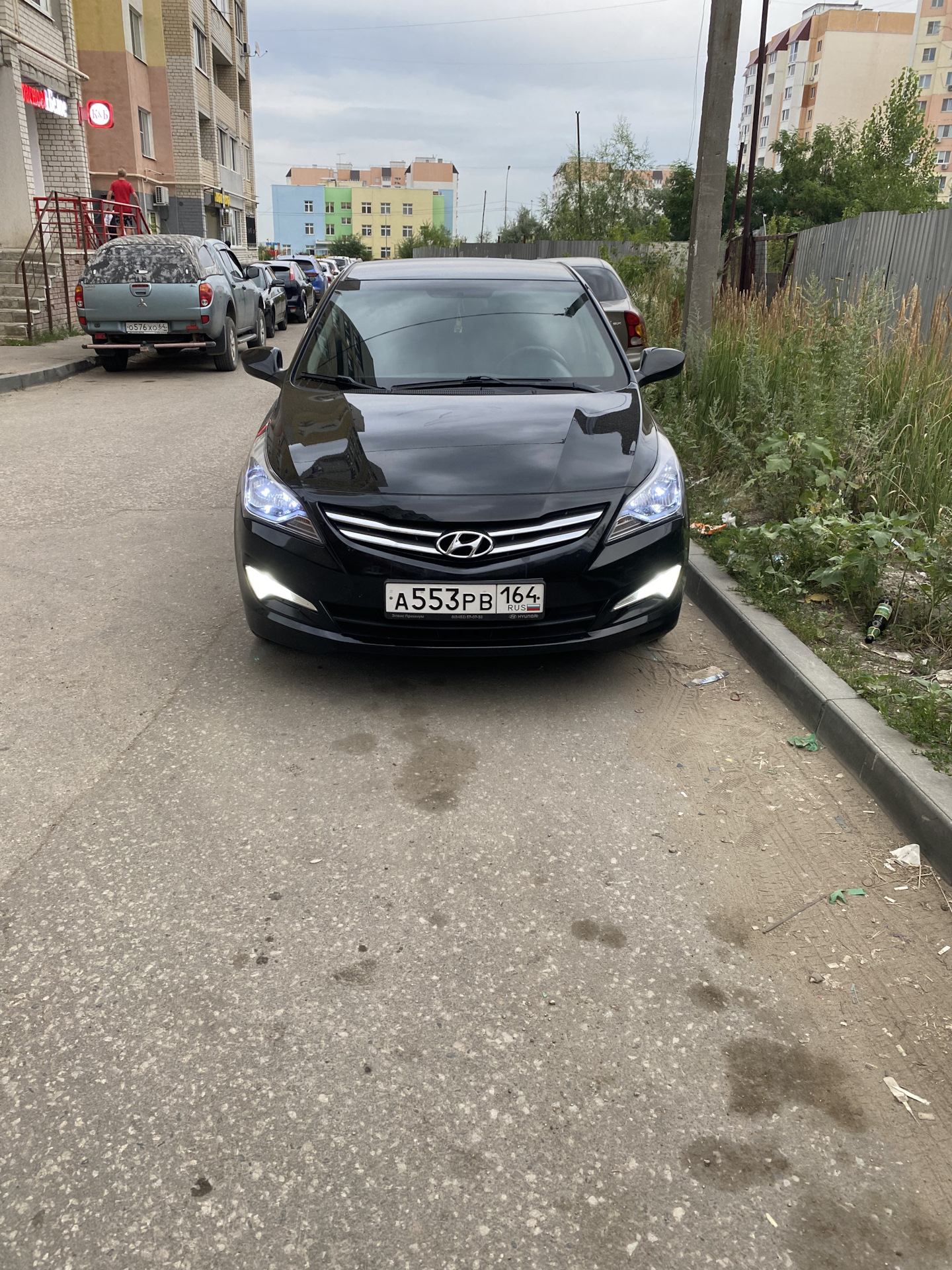 Диоды в дхо и габариты — Hyundai Solaris, 1,6 л, 2016 года ...