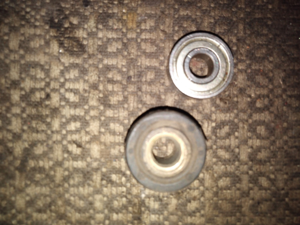 608 подшипник вместо бушингов в тросы МКПП С-56 — Toyota Corolla Levin ...