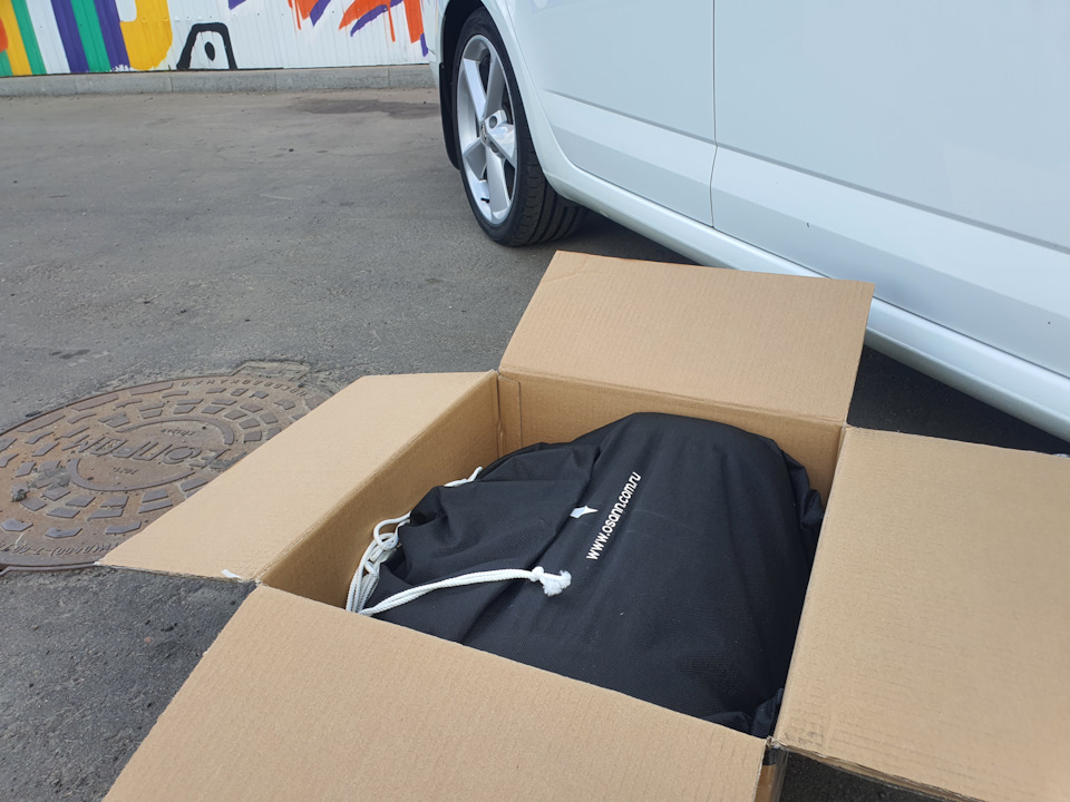 До этого все кресла были без чехлов — Skoda Octavia A7 Mk3