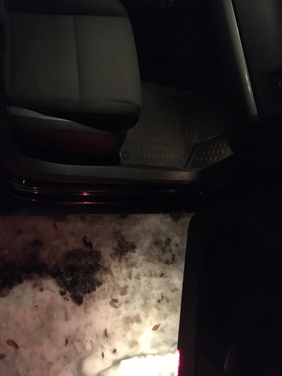 Установка подсветки ног (в салоне) — Volkswagen Jetta V, 1,6 л, 2009 ...