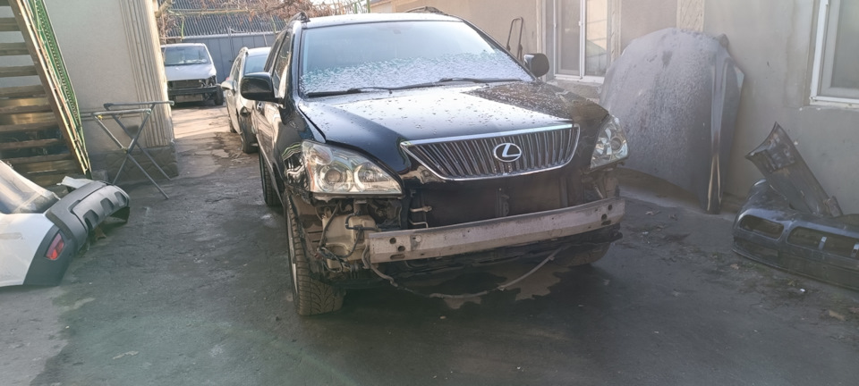 Мелкий кузовной ремонт. — Lexus RX (2G), 3,3 л, 2006 года | кузовной ...