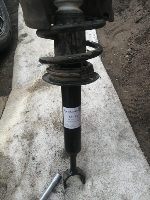 557837 Амортизатор для AUDI, SEAT, SKODA, VW SACHS | Запчасти на DRIVE2
