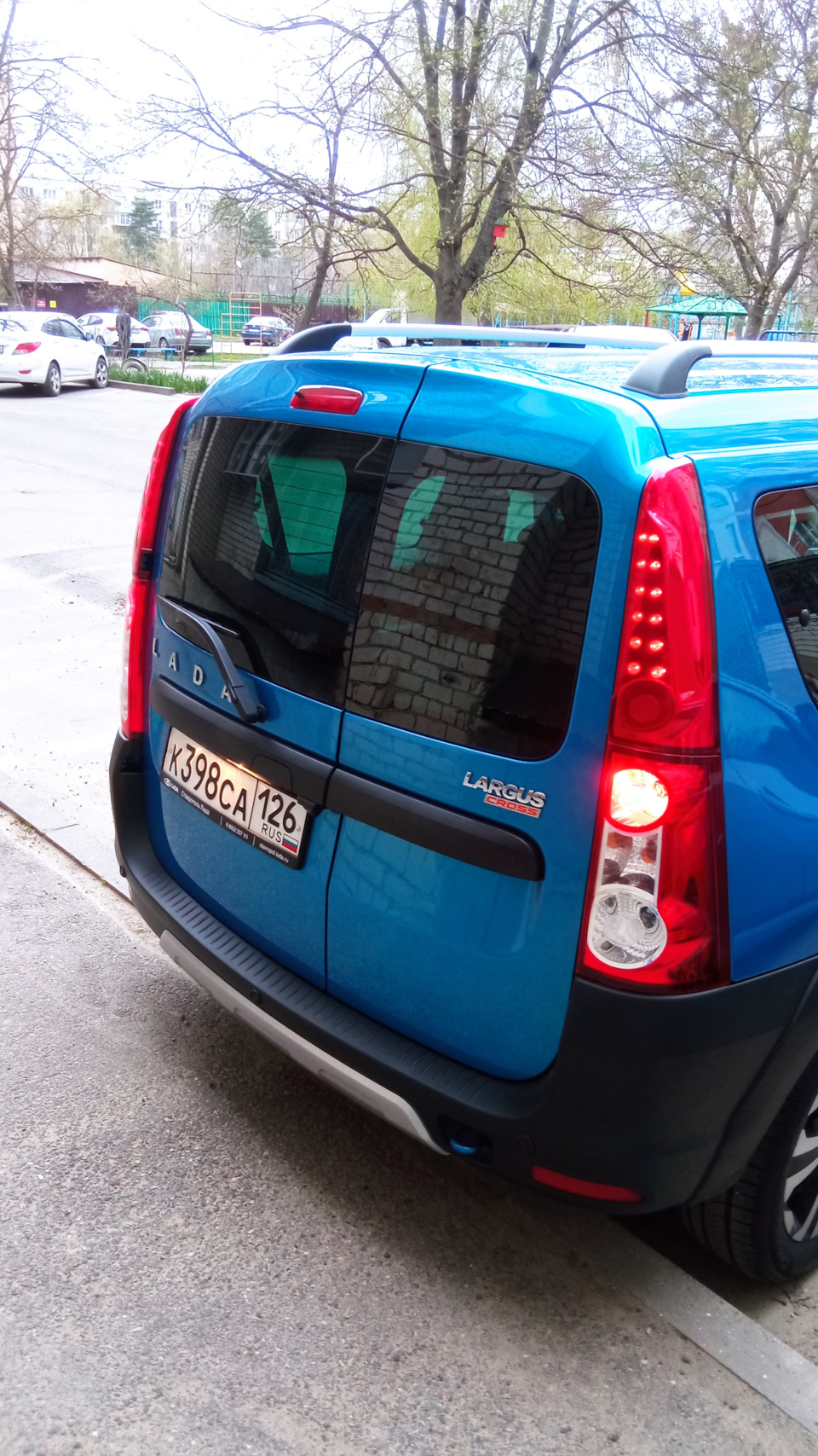 Задние дополнительные фонари — Lada Largus Cross, 1,6 л, 2021 года ...