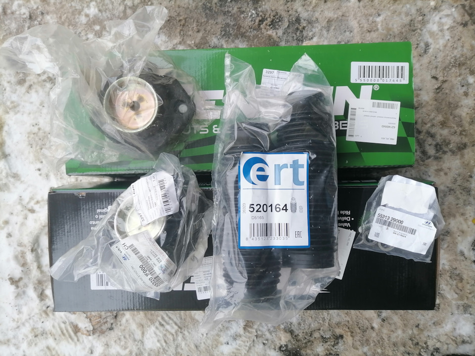 Замена задних стоек амортизатора elantra xd — Hyundai Elantra (3G), 1,6 ...