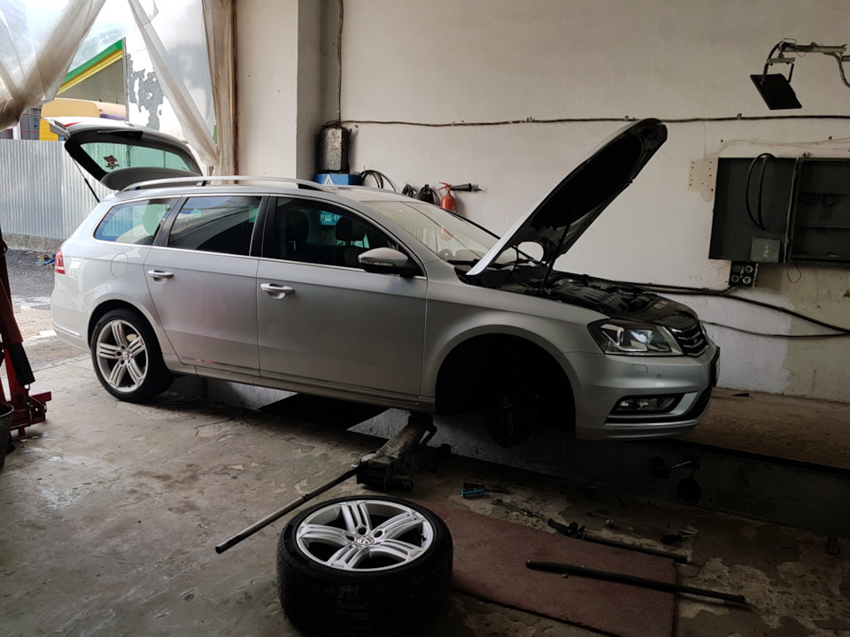 Опорные Meyle и масло в редуктор/раздатку — Volkswagen Passat Variant ...