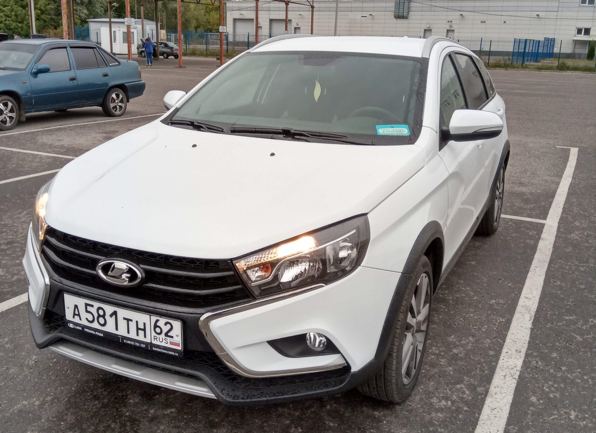 Окрестили — Lada Vesta SW Cross, 1,6 л, 2020 года | техосмотр | DRIVE2