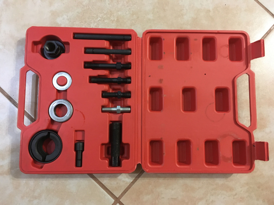 Инструмент для съема\запрессовки шкива насоса гидроусилителя (Ford ...