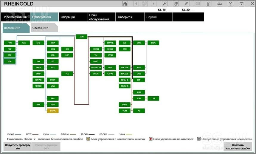 Диагностика Rheingold — BMW 3 series (E90), 2 л, 2005 года | своими ...