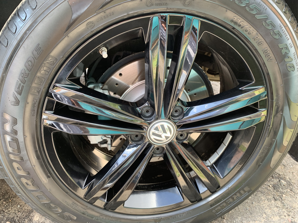 Power stop — Volkswagen Tiguan (2G)
