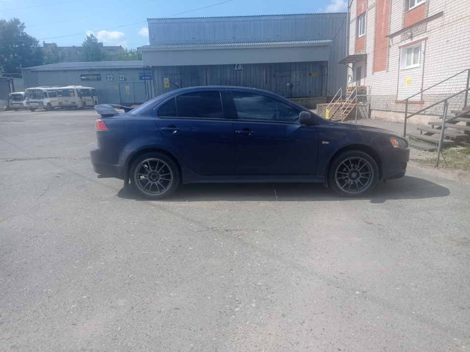 Задние пружины на лансер 10 с Mitsubishi Airtrek — Mitsubishi Lancer X ...