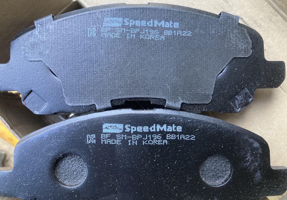 Сезонное ТО, тормозные колодки и воздушный фильтр Speedmate ...