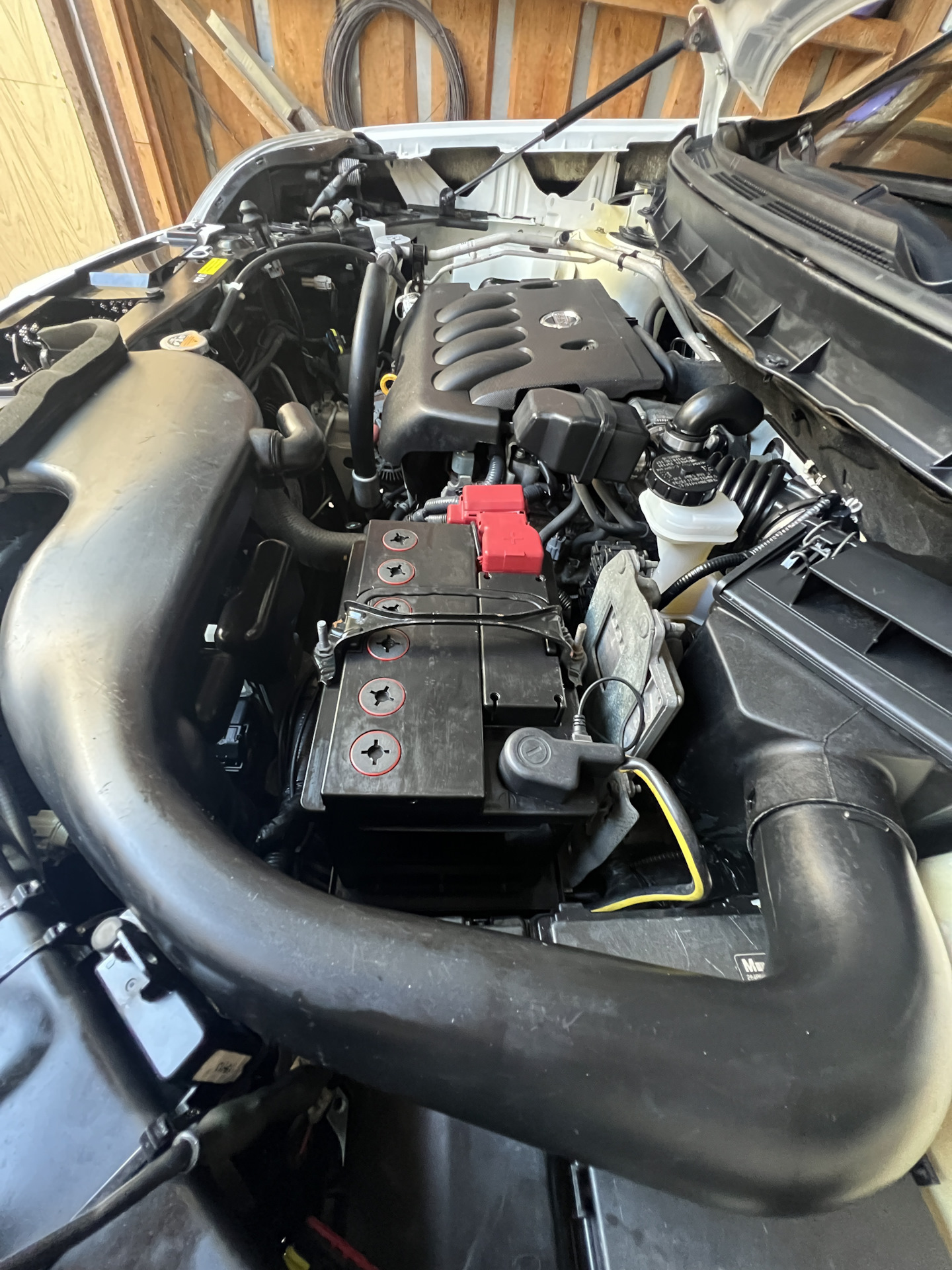 259. Shine Systems MotorCare. Финальный штрих. — Nissan XTrail II (t31), 2 л, 2014 года мойка