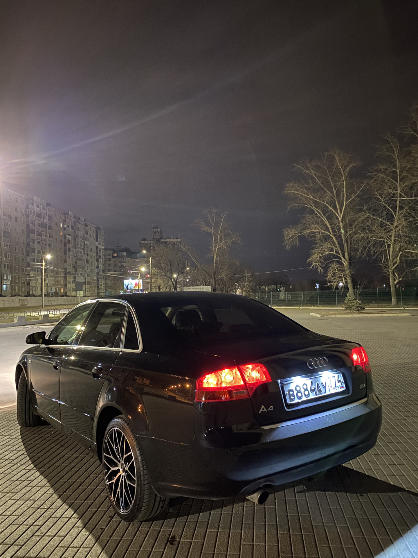 Ночные покатушки Audi a6