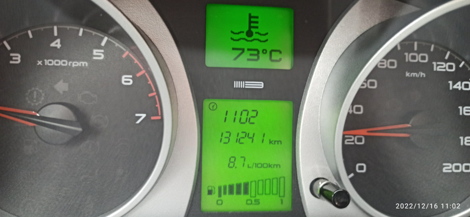 ТО на обкатке — Lada Гранта лифтбек, 1,6 л, 2015 года | плановое ТО .