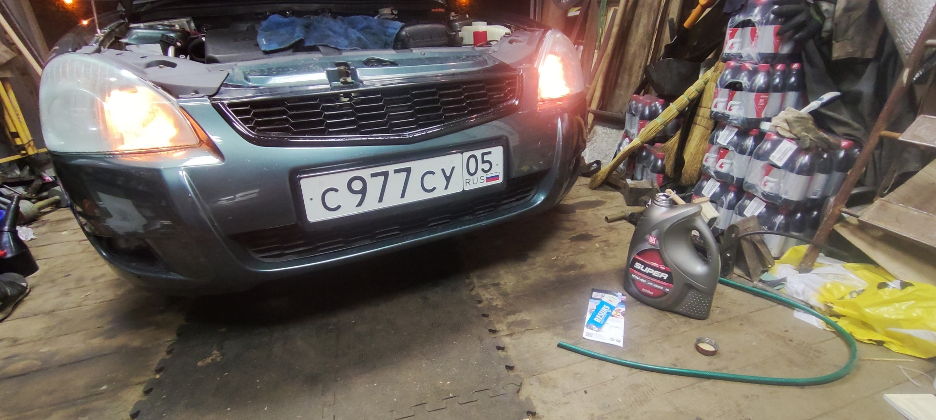 Очередная замена масла — Lada Приора седан, 1,8 л, 2010 года | плановое ...