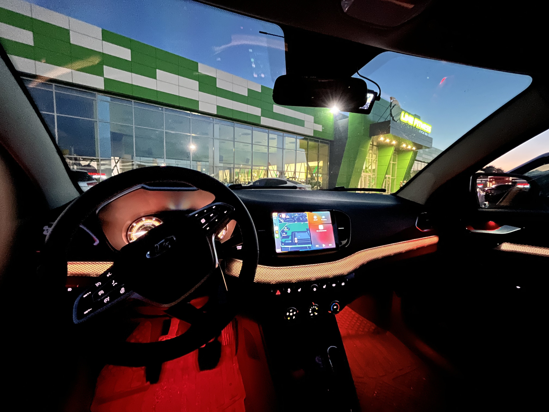 Самая атмосферная подсветка салона NG — Lada Vesta (NG), 1,6 л, 2023 ...