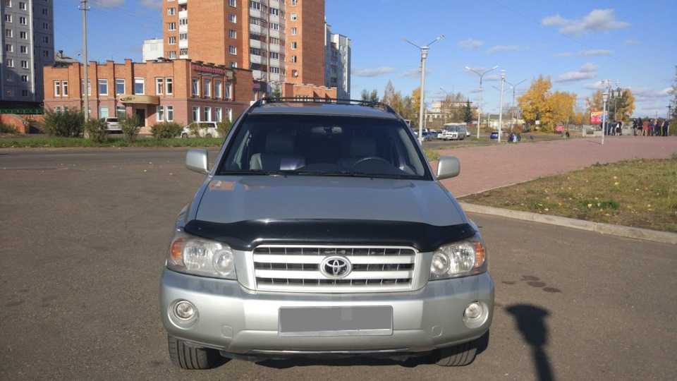 Замена стекол на фарах и противотуманках — Toyota Highlander (XU20), 3 ...