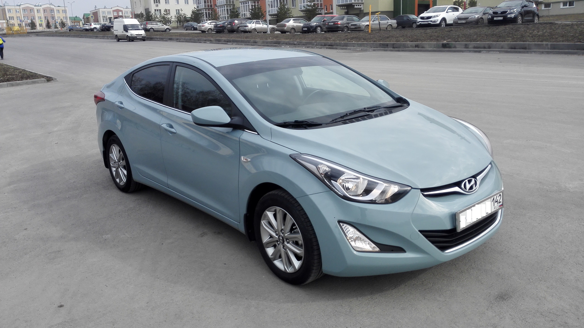 Hyundai Elantra (5G) 1.6 бензиновый 2014 | Bullet the Blue Sky на DRIVE2