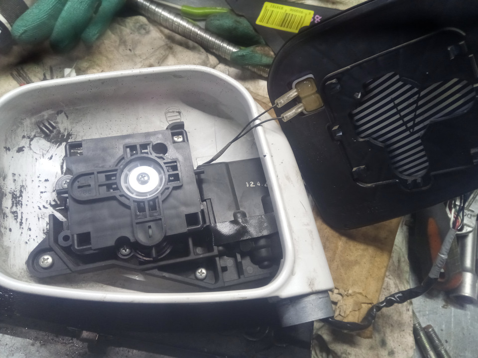 Установка боковых зеркал с подогревом — Mitsubishi Pajero Mini (2G), 0 ...