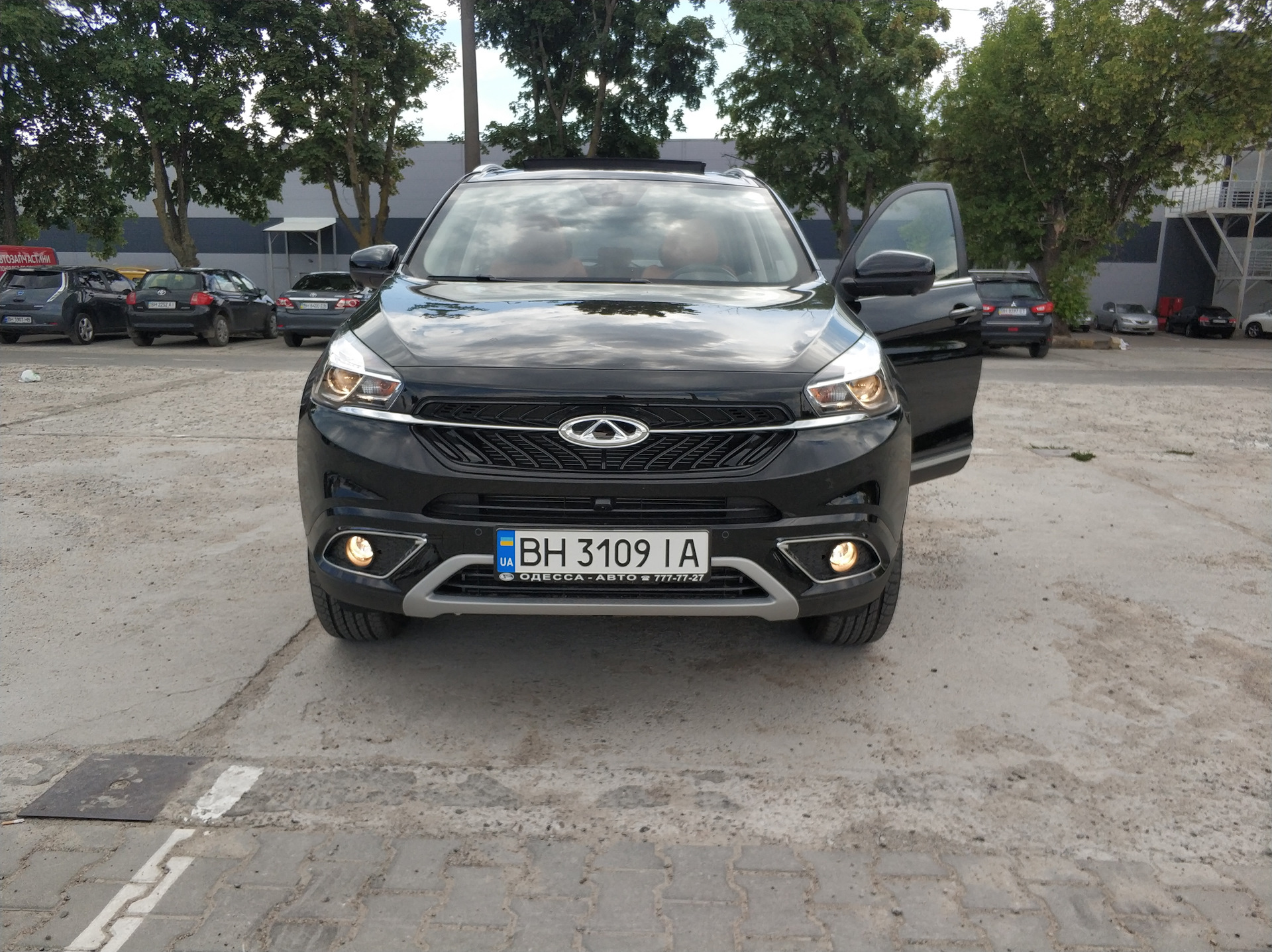 Chery tiggo парктроник