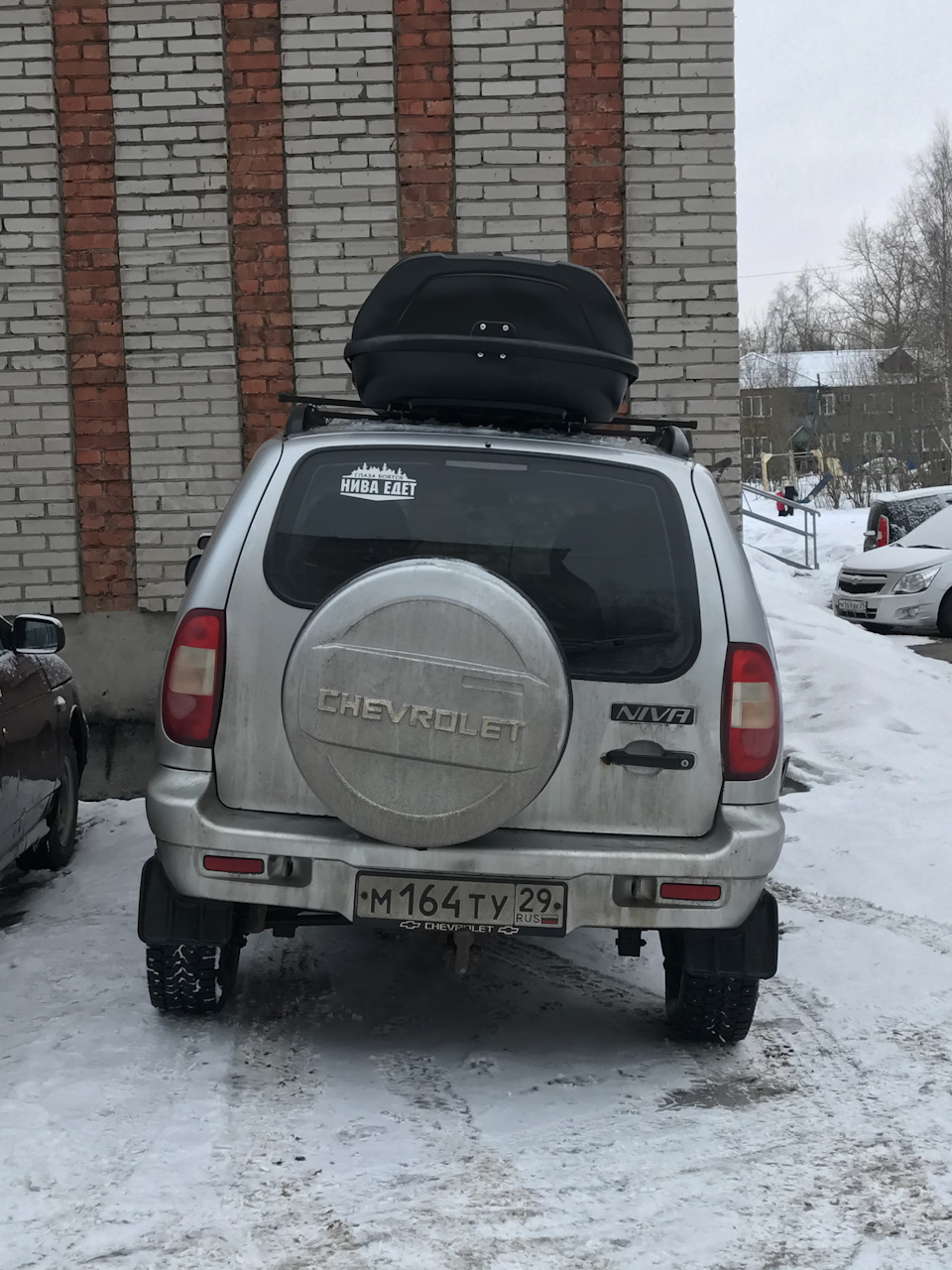 Доделки, дорога, Шнива на крыше — Chevrolet Niva, 1,7 л, 2005 года |  путешествие | DRIVE2