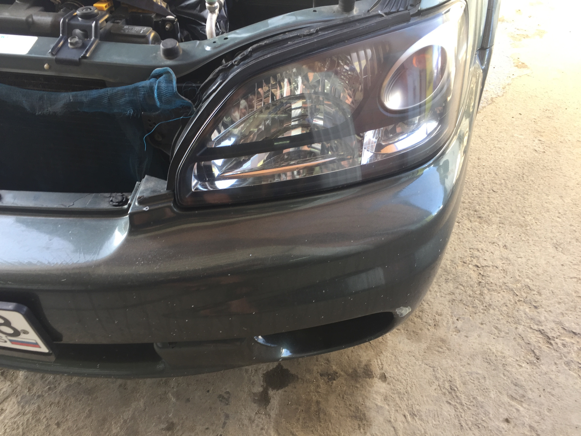 Полировка мутных фар — Subaru Legacy Outback (BE, BH), 3 л, 2001 года ...