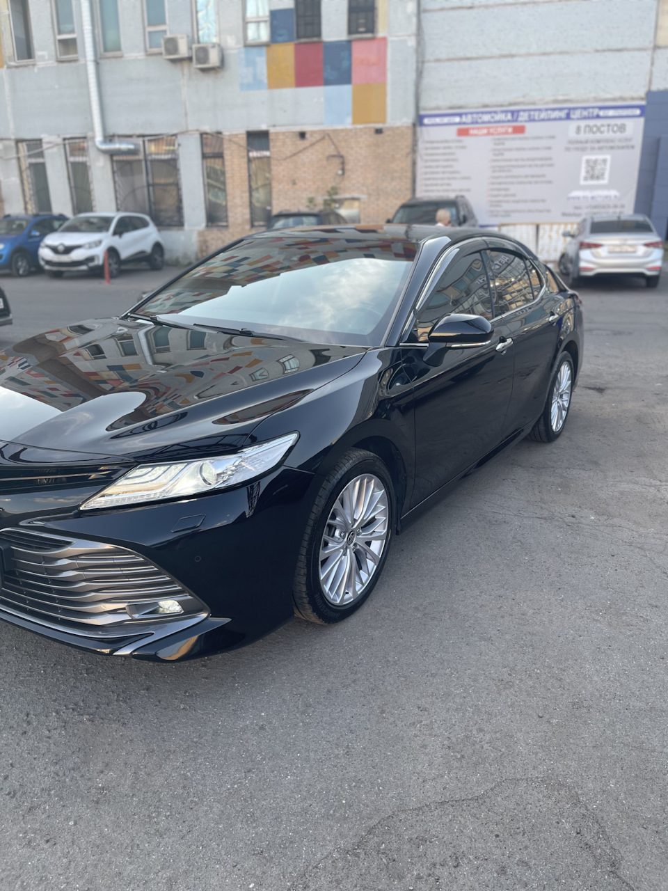 Полировка и Керамика — Toyota Camry (XV70), 2,5 л, 2020 года | тюнинг |  DRIVE2