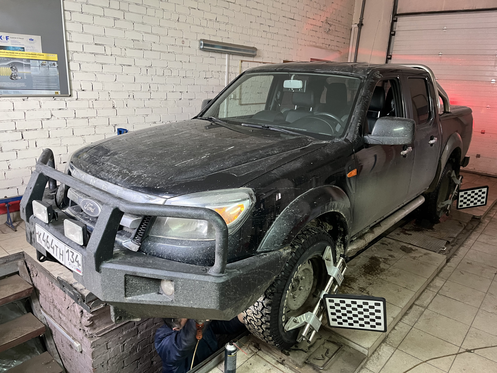 Люфт руля — Ford Ranger (2G), 2,5 л, 2010 года | визит на сервис | DRIVE2