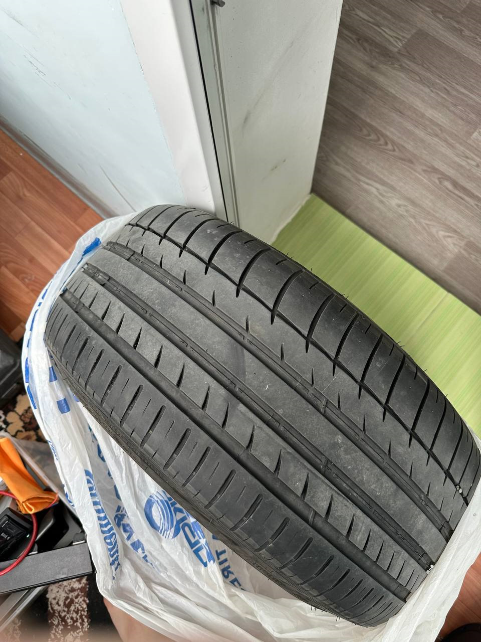 2. Примерка колёс — Toyota Mark II (100), 2,5 л, 1998 года