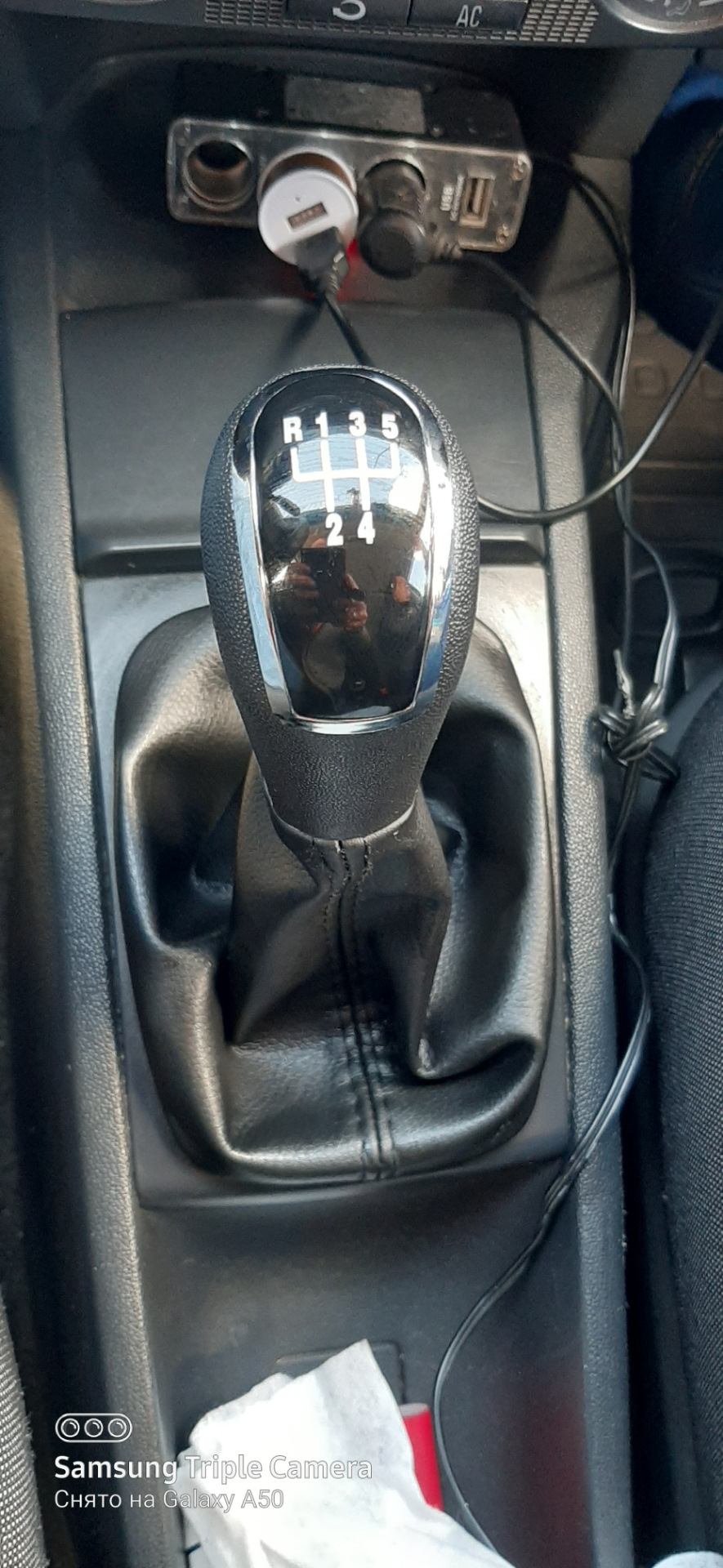 Ручка КПП — Skoda Fabia Mk1, 1,4 л., 2006 года | аксессуары | DRIVE2