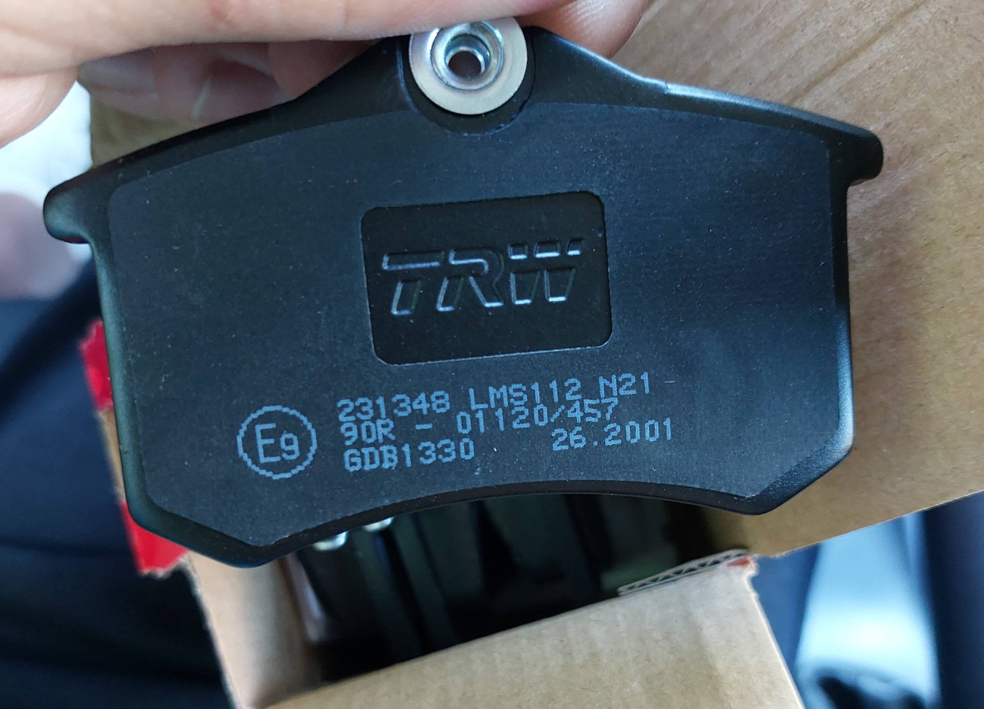 Trw gdb1330. Trw 025 0002 291 009.