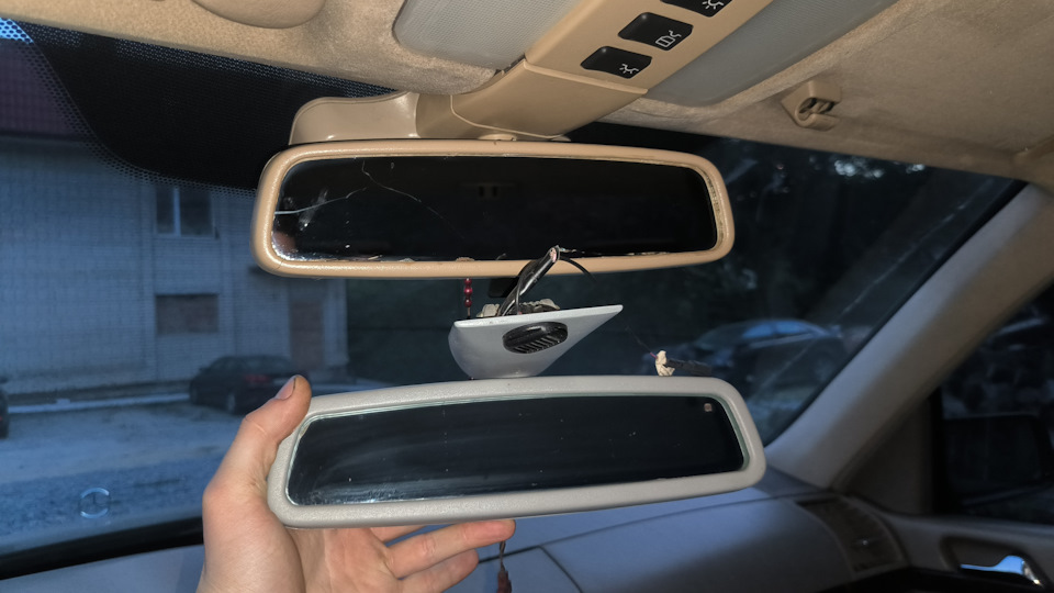 Колхозим? Салонные зеркала от W210 — Mercedes-Benz S-Class (W140), 3 л ...