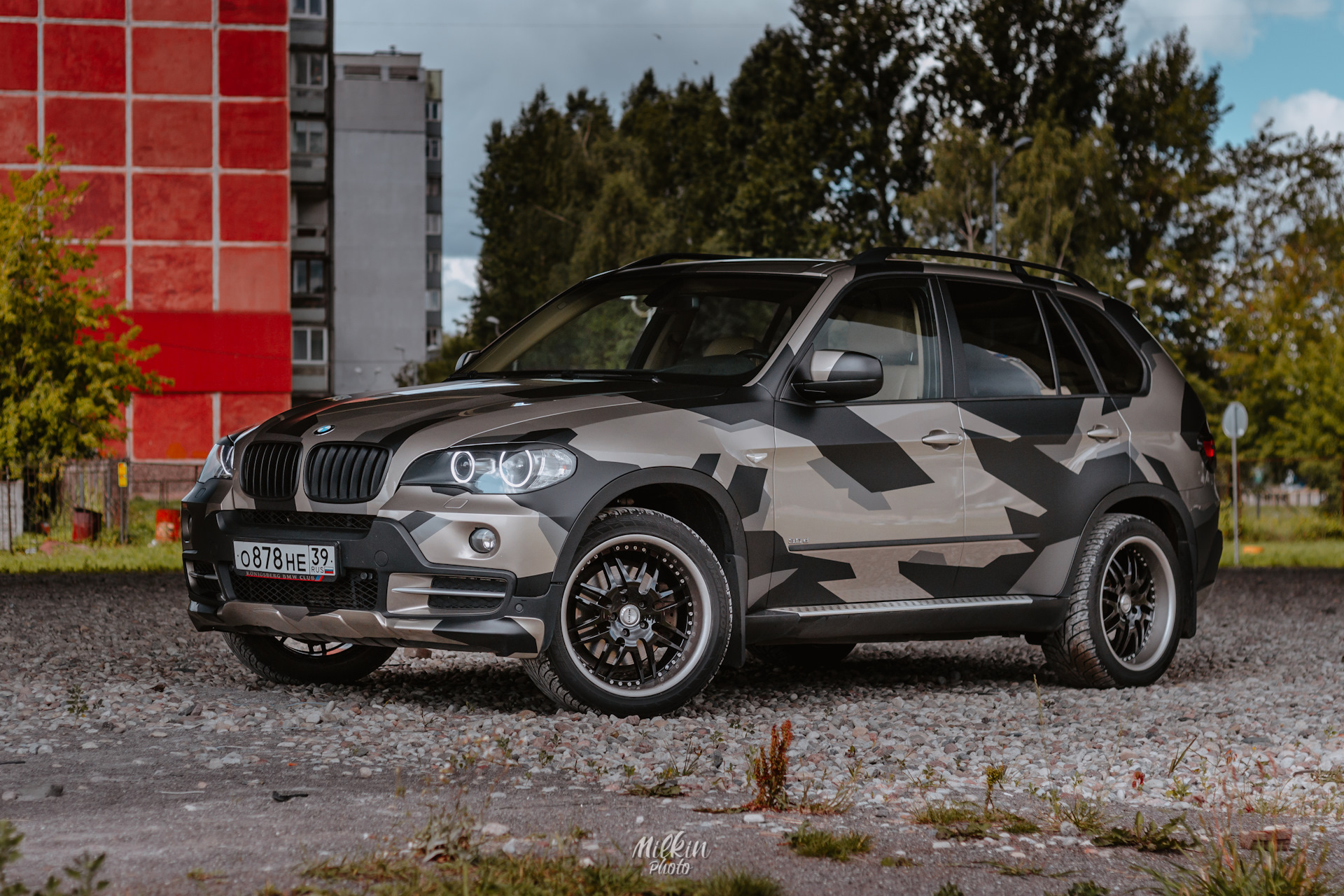 Винилография BMW x5 e70