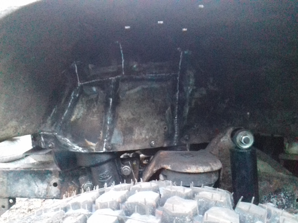 На раму уаз с пружинами под мосты спайсер ставится гур уаз Патриот ...