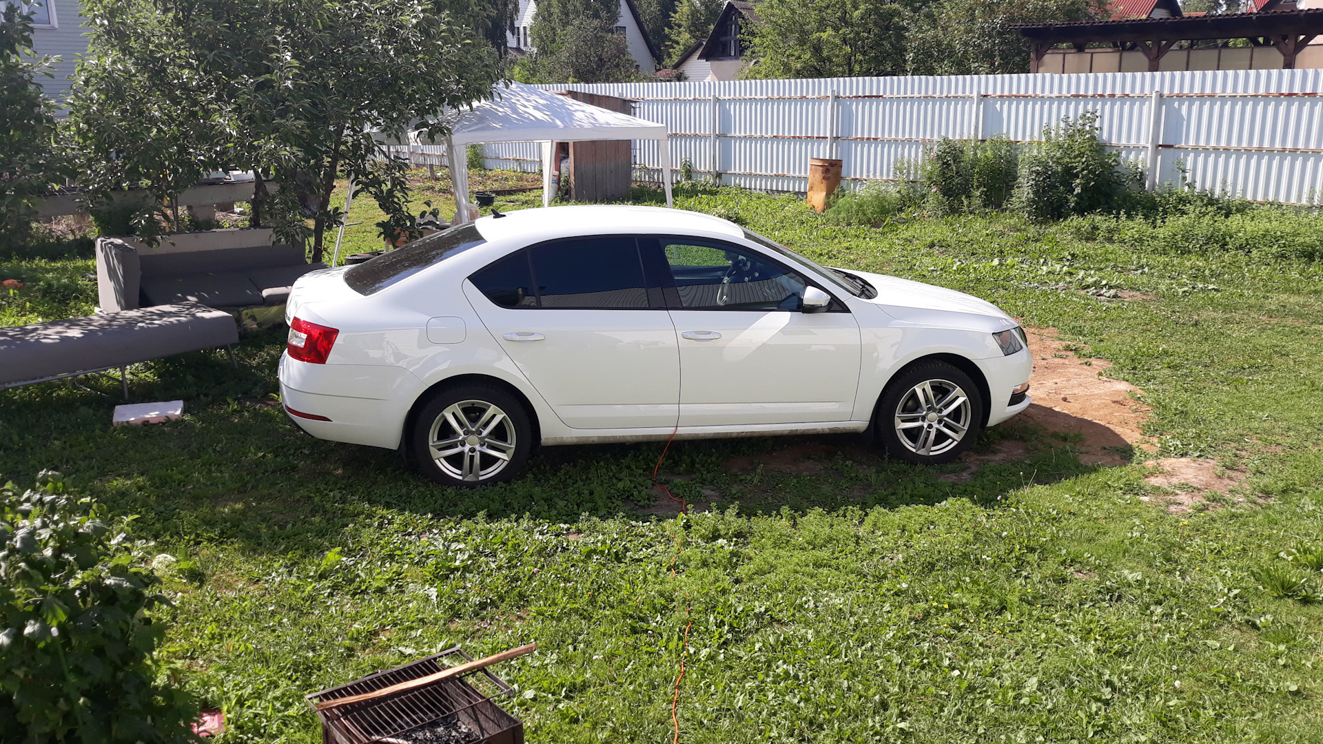 Резина (Michelin_primacy_3) — Skoda Octavia A7 Mk3, 1,6 л, 2018 года ...