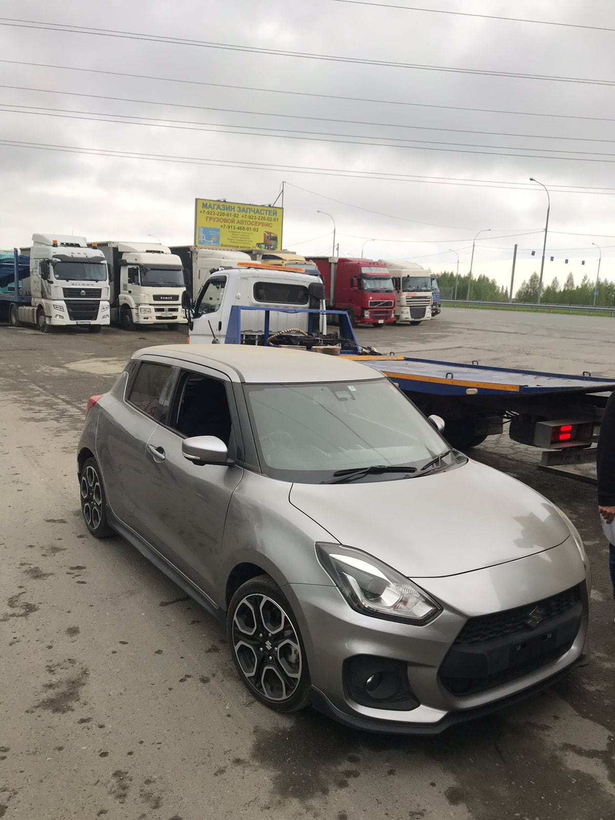 Перевозка авто, автовоз, кого выбрать? Тайгер транзит — Suzuki Swift (4G),  1,4 л, 2019 года | продажа машины | DRIVE2