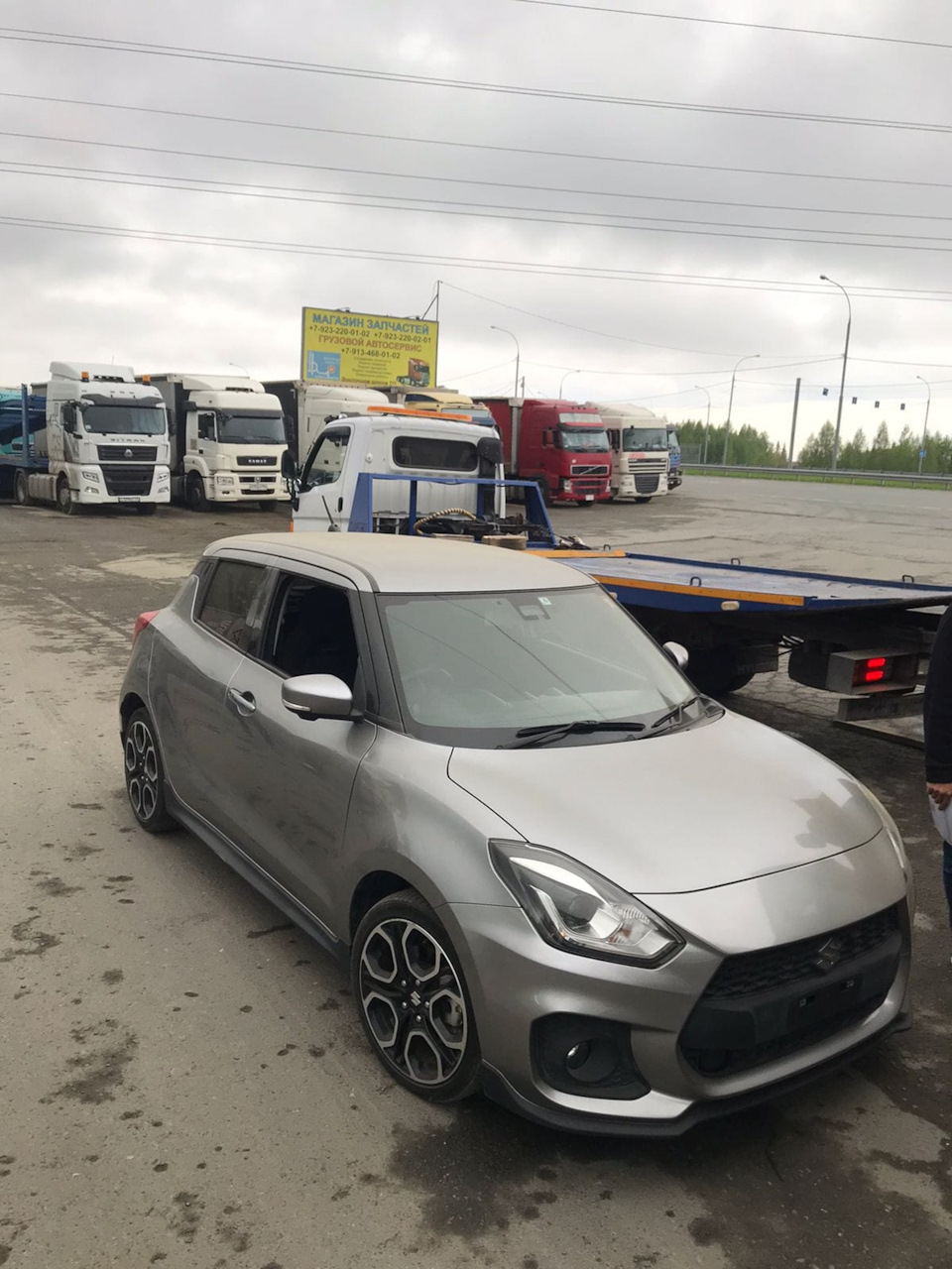 Перевозка авто, автовоз, кого выбрать? Тайгер транзит — Suzuki Swift (4G), 1,4  л, 2019 года | продажа машины | DRIVE2