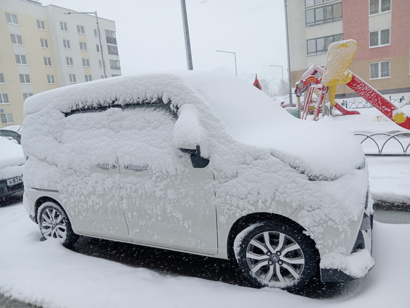 Майская погода … Екатеринбург))) — Toyota Tank, 1 л, 2018 года | просто ...